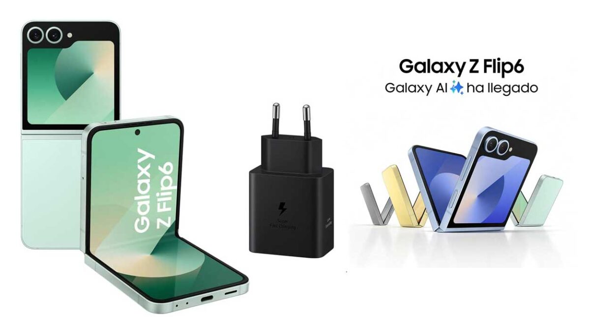 Samsung Galaxy Z Flip6 de 512 GB + Cargador