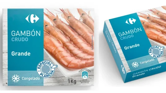 Gambón grande Crudo Congelado Carrefour