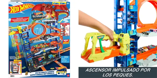 Garaje definitivo Hot Wheels City