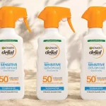 3 Spray solar Garnier Delial Sensitive Advanced SPF50+