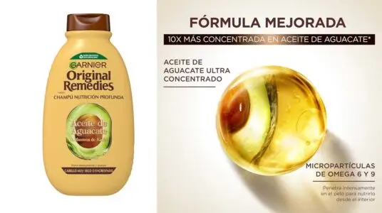 champú Garnier Original Remedies Aceite de Aguacate Manteca Karité barato