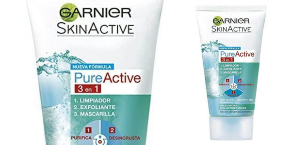 Garnier Pure Active limpiador facial chollo