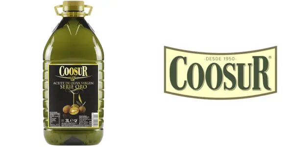 Garrafa de 3 litros de Aceite de oliva virgen Serie Oro Coosur