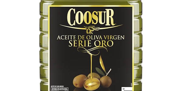 Garrafa de 3 litros de Aceite de oliva virgen Serie Oro Coosur