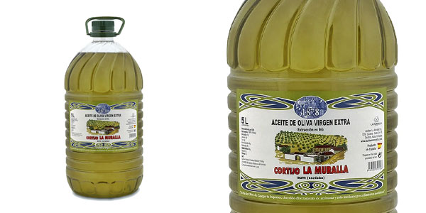Garrafa de aceite de oliva Virgen Extra Cortijo de la Muralla barato