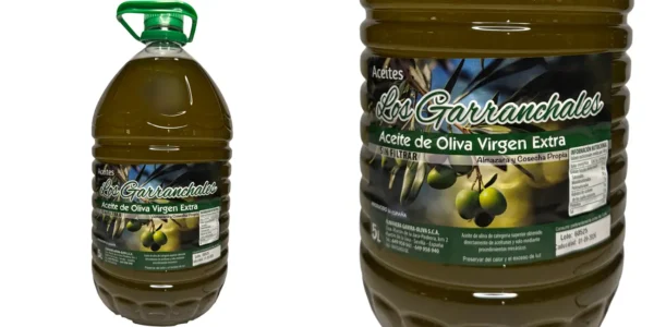 Garrafa de 5 litros de Aceite de Oliva Virgen Extra Artesanal Los Garranchales