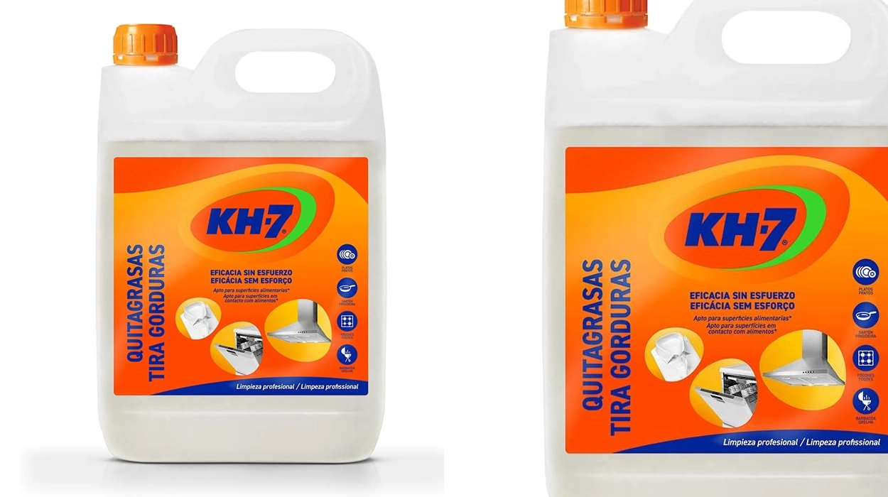 garrafa de quitagrasas KH7 de 5 litros