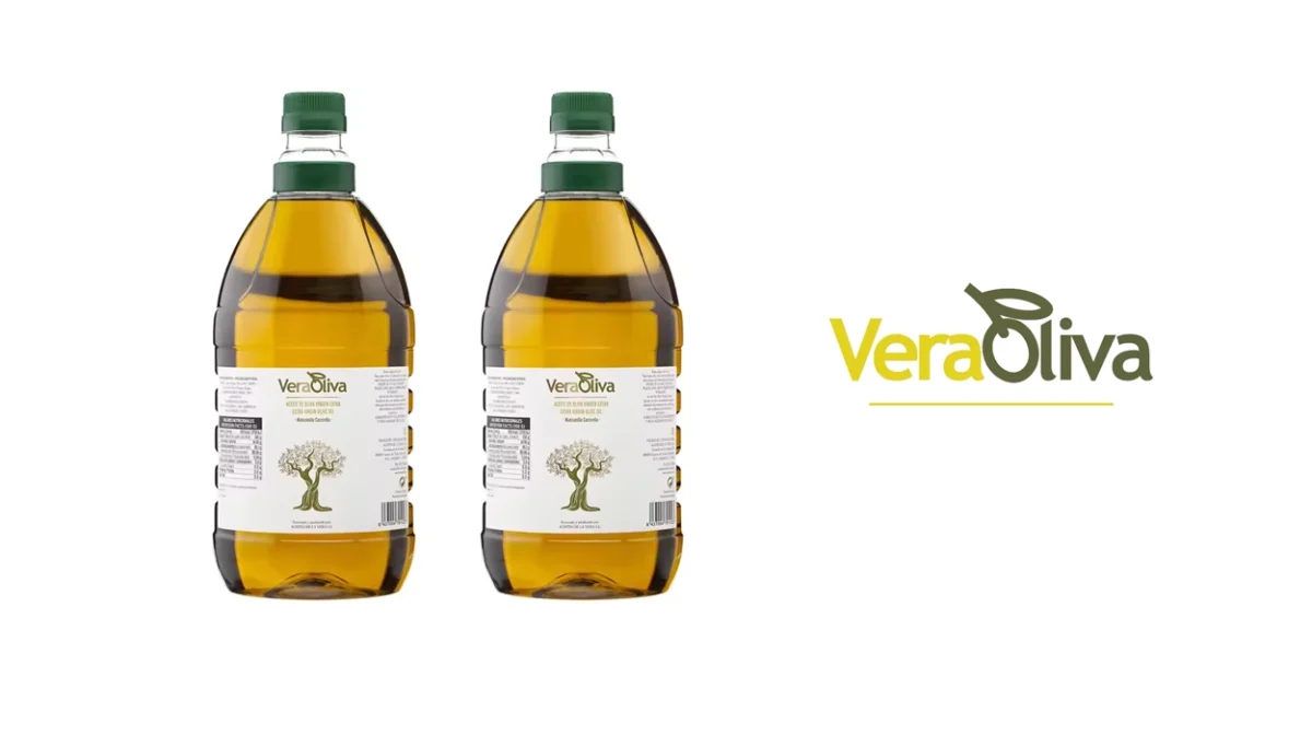 Pack de 2 garrafas de 2 litros de Aceite de Oliva Virgen Extra Veraoliva
