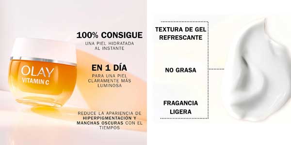 Gel Crema Olay Vitamin C Aha 24 oferta