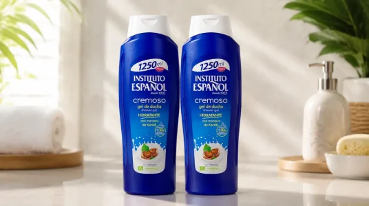 Gel de baño cremoso Instituto Español con manteca de karité de 1250 ml