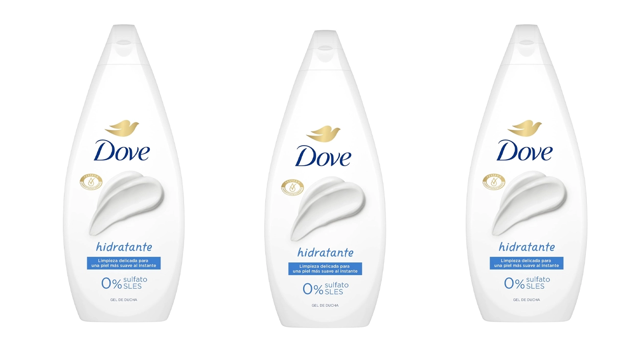 gel de ducha Dove Hidratante Limpieza Delicada de 720 ml
