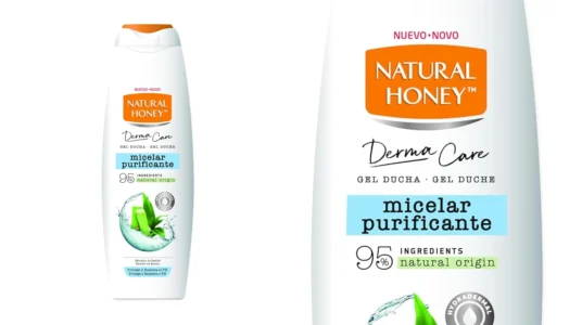 gel de ducha Natural Honey Micelar Purificante de 650 ml