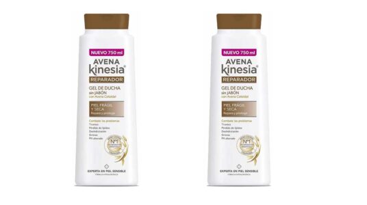 Gel de ducha Avena Kinesia reparador barato