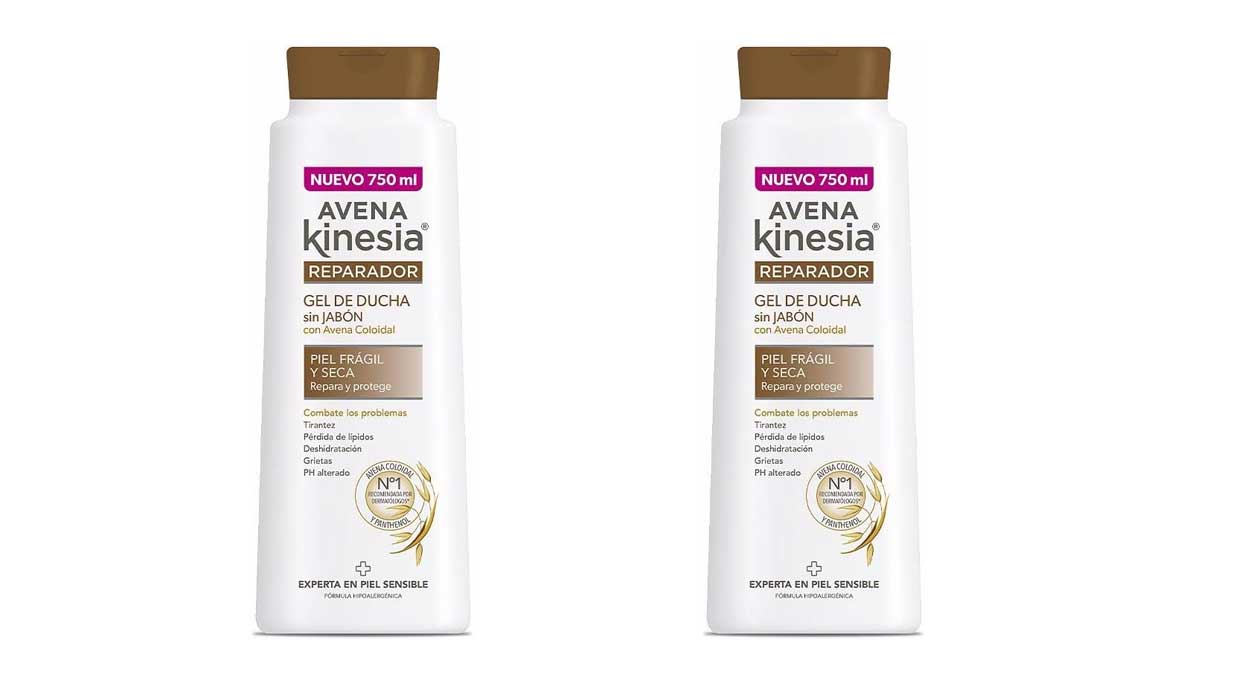 Gel de ducha Avena Kinesia reparador barato