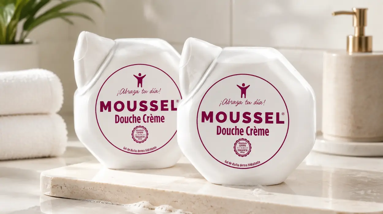 Pack x2 Gel de ducha Moussel Douche Crème Dermo Hidratante de 650 ml