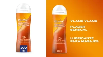 gel de masaje y lubricante Durex Play con Ylang Ylang