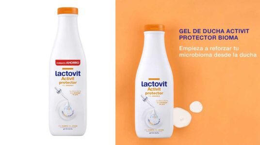 Gel de ducha Lactovit Activit barato