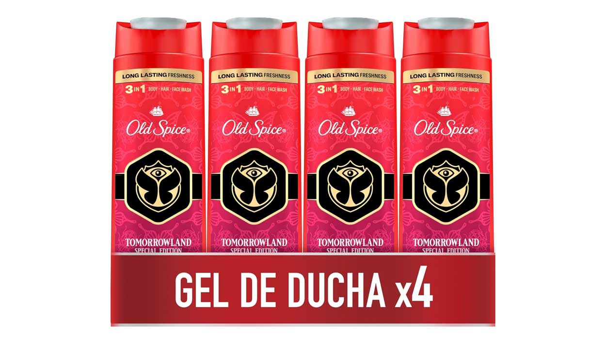 Gel de ducha Old Spice 3 en 1 barato