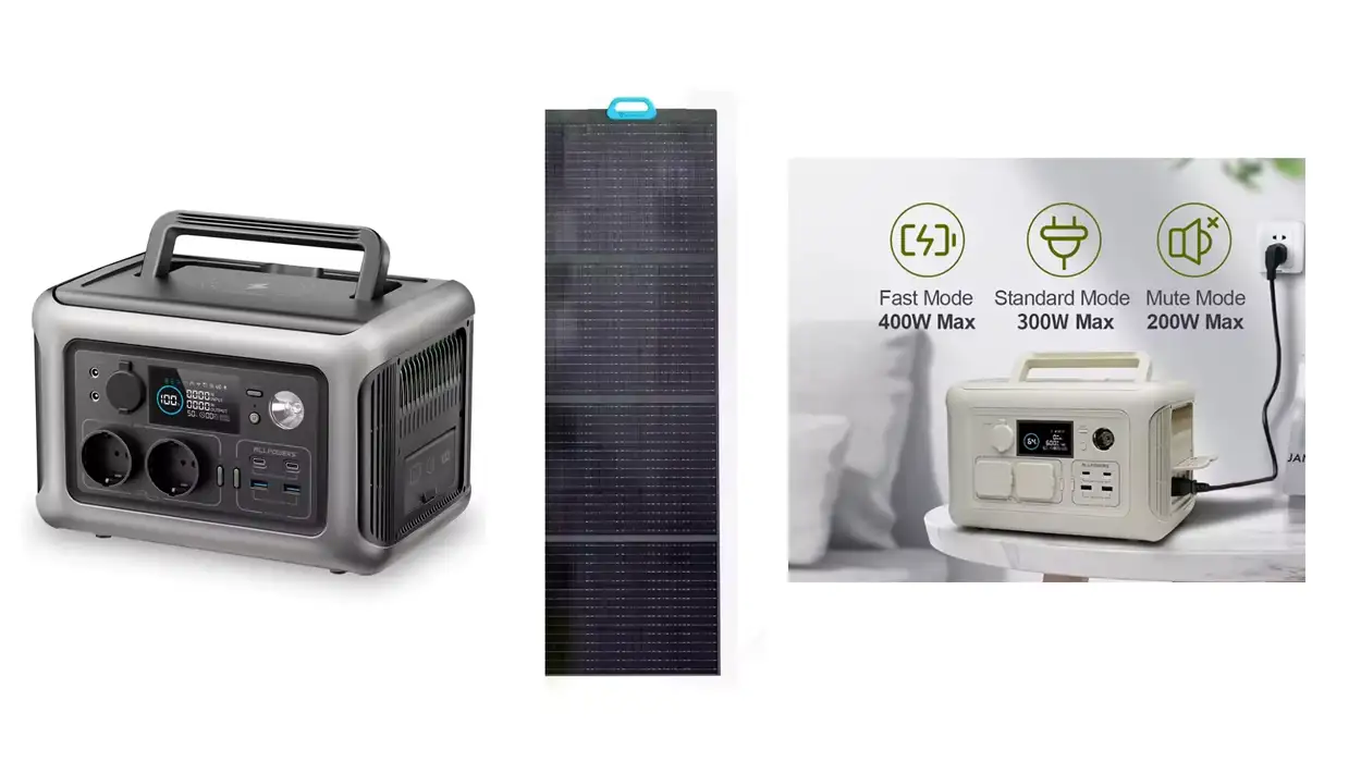 generador R600 + paneles solares PV120 barato