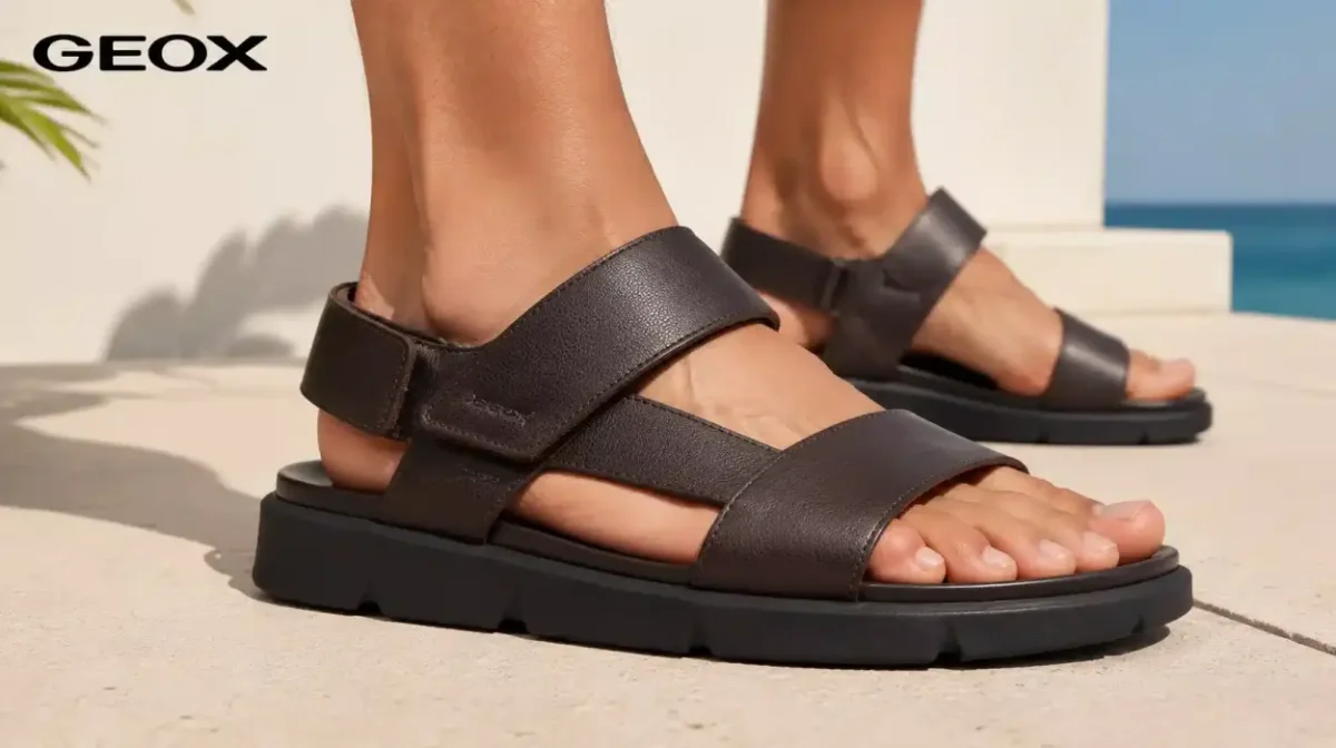 Sandalias de piel Geox U Xand para hombre