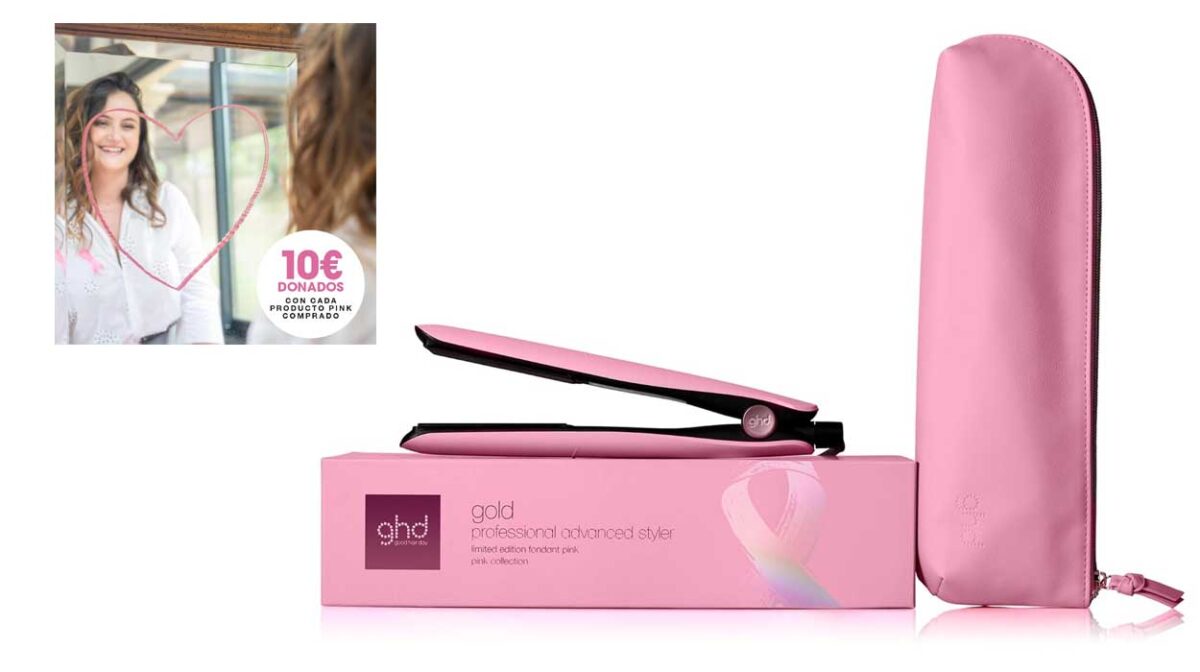 Llévate ahora al mejor precio esta ghd gold pink de edición limitada y aporta tu granito de arena en la lucha contra el cáncer de mama