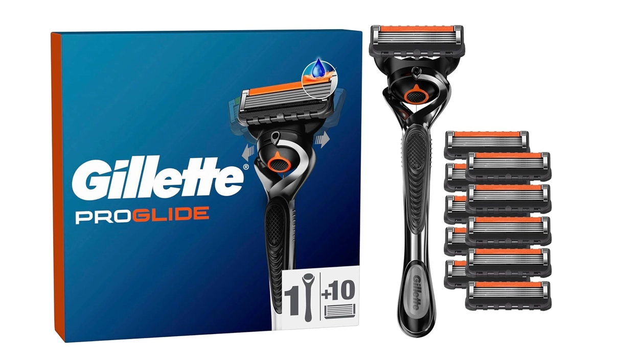 gillette pro glide maquinilla 10 recambios