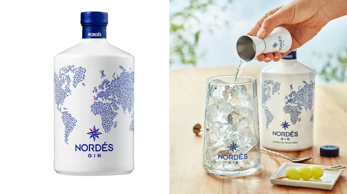 Ginebra Nordés Atlantic Galician Gin de 70 cl