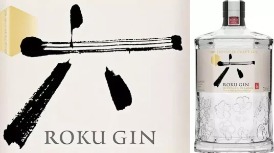 Botella ginebra premium japonesa Suntory Roku Gin de 70 cl barata en Amazon