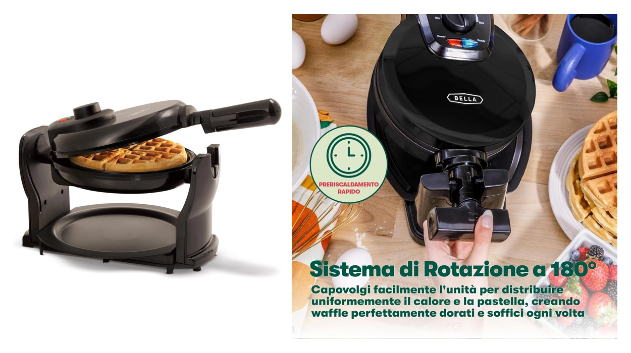 gofrera belga giratoria Bella barata