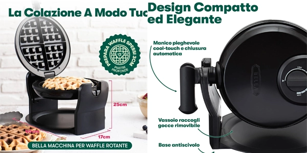 gofrera belga giratoria Bella oferta