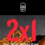 2x1 Goiko Burgers
