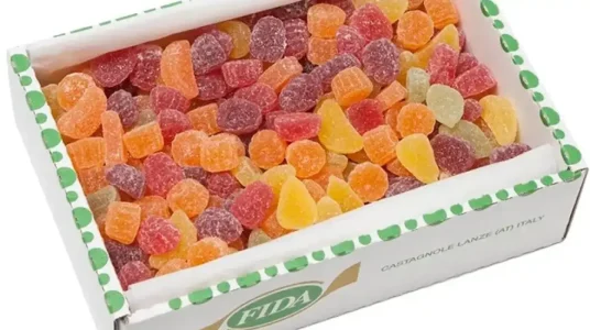 Chollo golosinas de fruta italianas FIDA de 3 kg