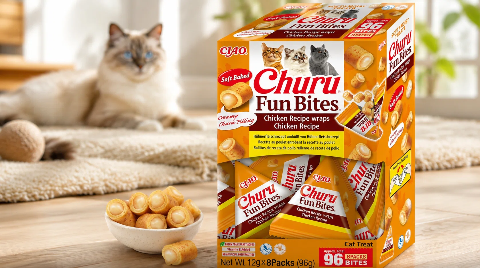 golosinas para gatos INABA Churu Fun Bites