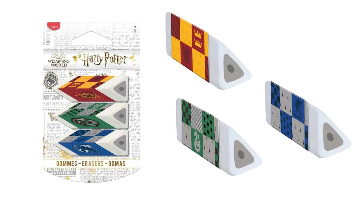 gomas de borrar Maped Harry Potter