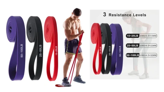 gomas elásticas de musculación Jateka