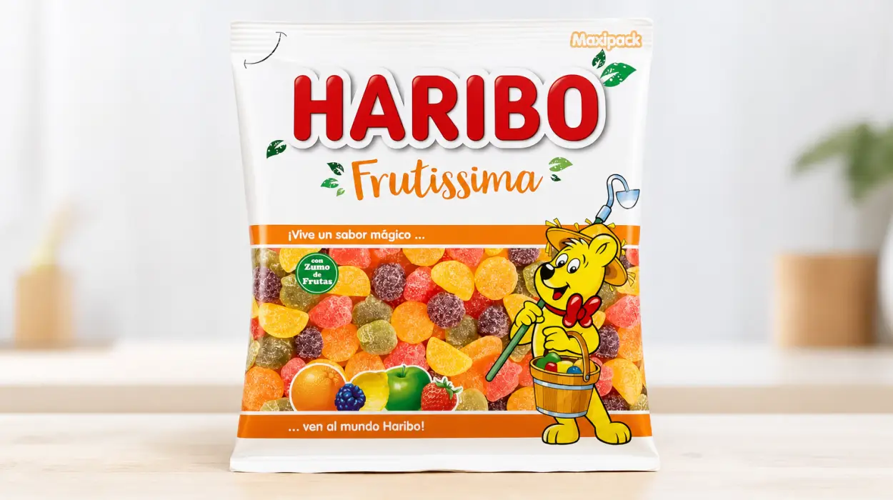 Gominolas Haribo Frutissima Veggie surtido de 1 kg