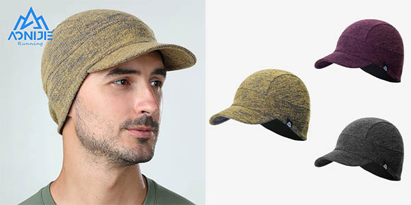 Gorra de punto de lana que cubre las orejas