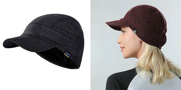 Gorra de punto de lana que cubre las orejas