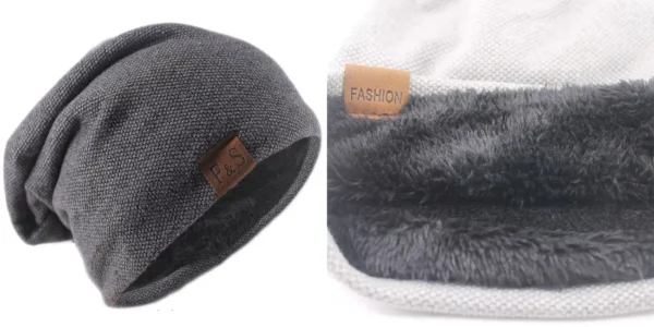 Gorro de invierno HLEISXI con forro interior