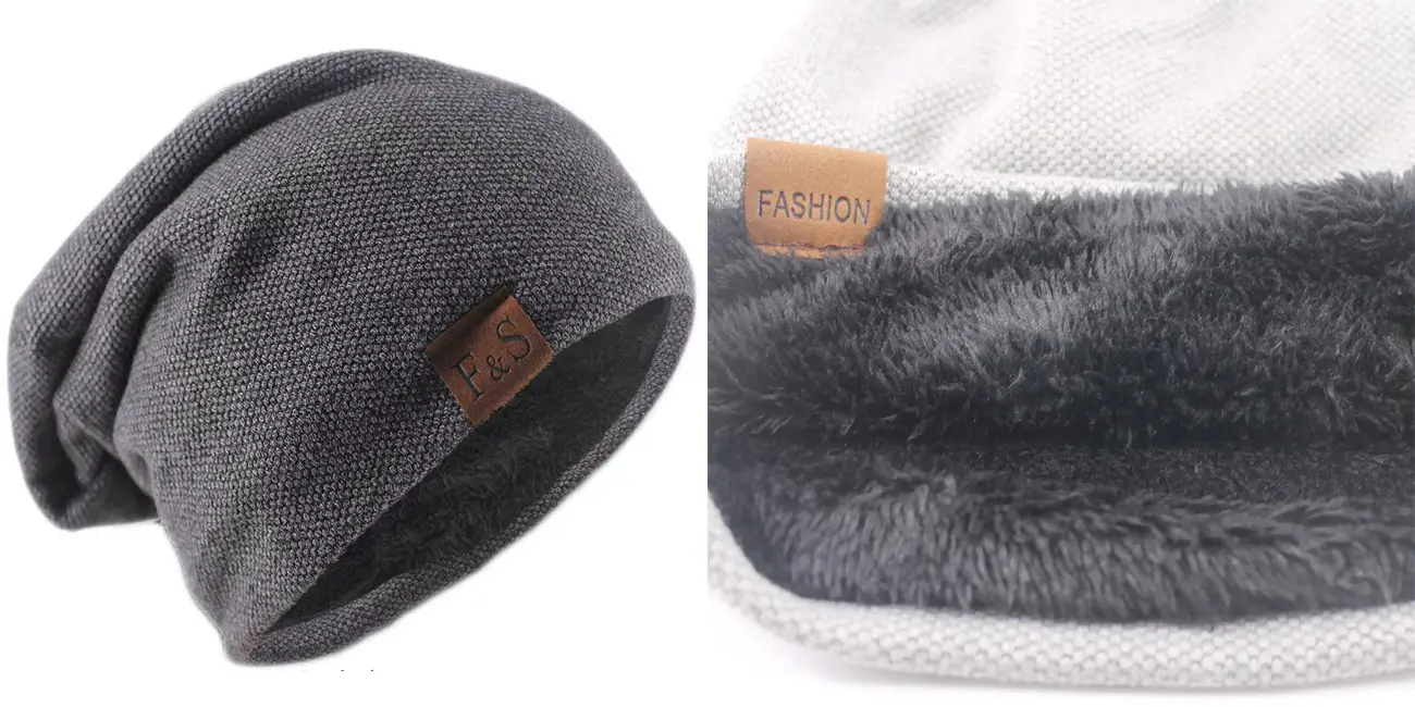 Gorro de invierno HLEISXI con forro interior