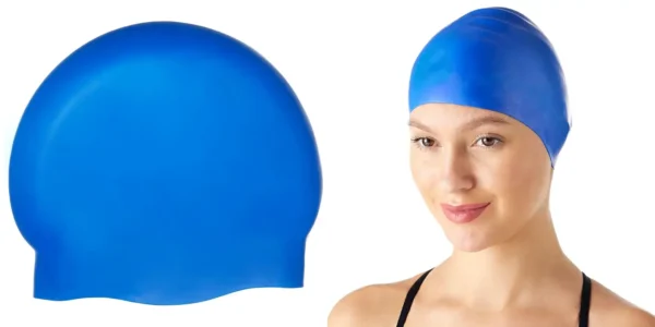Gorro de natación Amazon Basics
