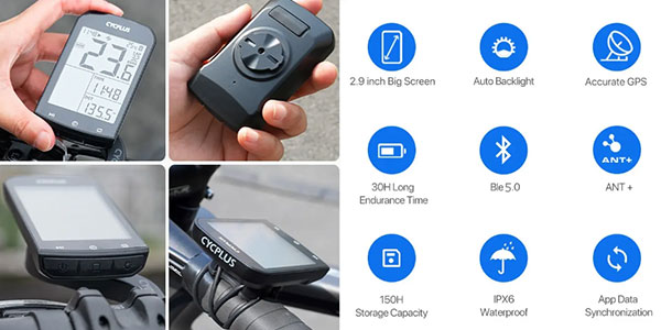 GPS CYCPLUS M1 para bicicleta barato