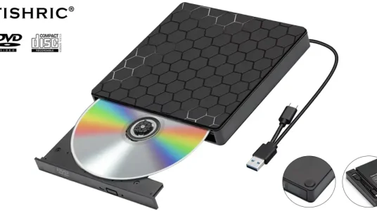 Grabadora de DVD externa TISHRIC