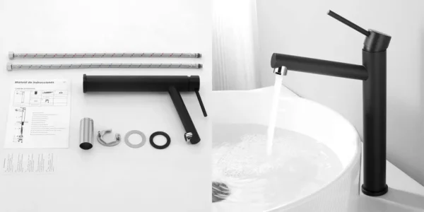 Grifo de baño alto Tondiy