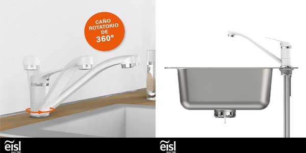 Grifo de cocina Speed NI182SCR-W oferta