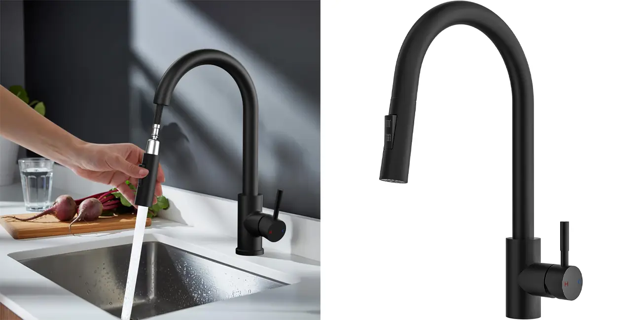 Grifo de cocina Rainsworth extensible