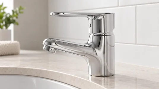 Grifo monomando de lavabo para baño con conexiones universales