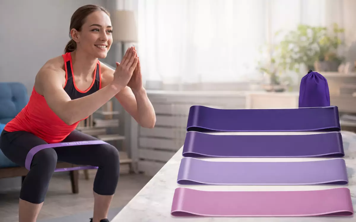 Pack x5 bandas elásticas Fokky para fitness