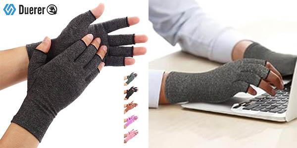 Pack de 2 pares de guantes anti artritis