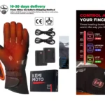 guantes calefactables moto